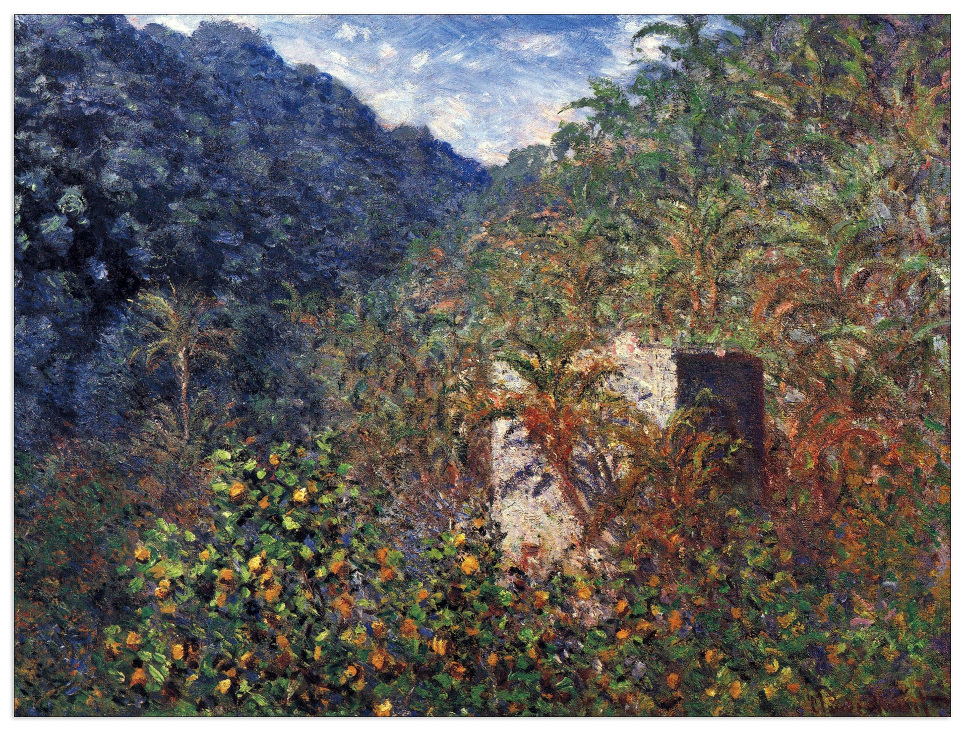 The Valley Sasso, Bordighera cm 80x60