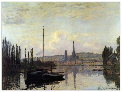 View of Rouen cm 80x60