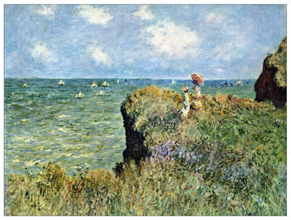 Walk on the cliffs cm 120x90