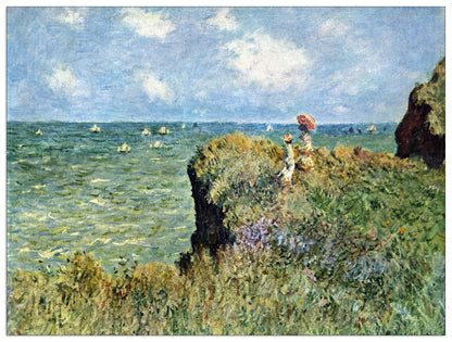 Walk on the cliffs cm 80x60