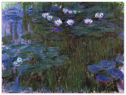 Water Lillies II cm 120x90