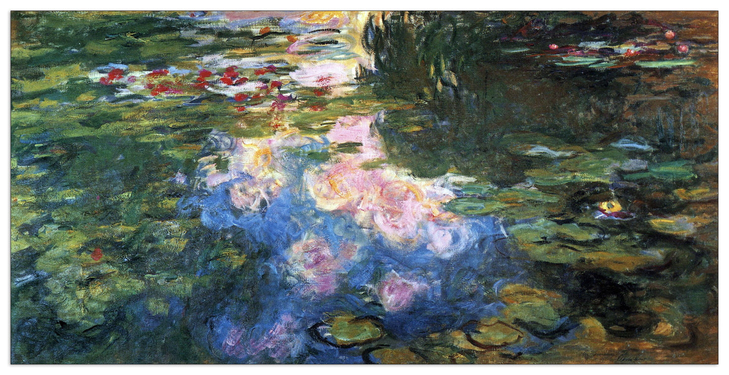 Water Lillies III cm 140x70
