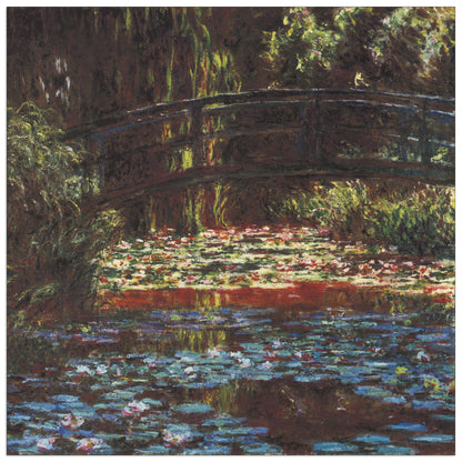 Water Lily Pond I cm 100x100