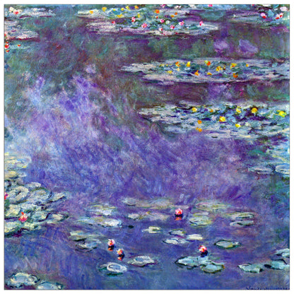 Water Lily Pond III cm 70x70