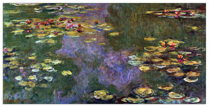 Water Lily Pond, Giverny cm 100x50