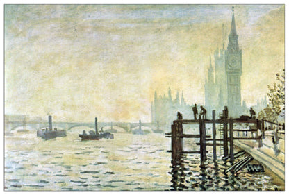 Westminster Bridge in London cm 90x60