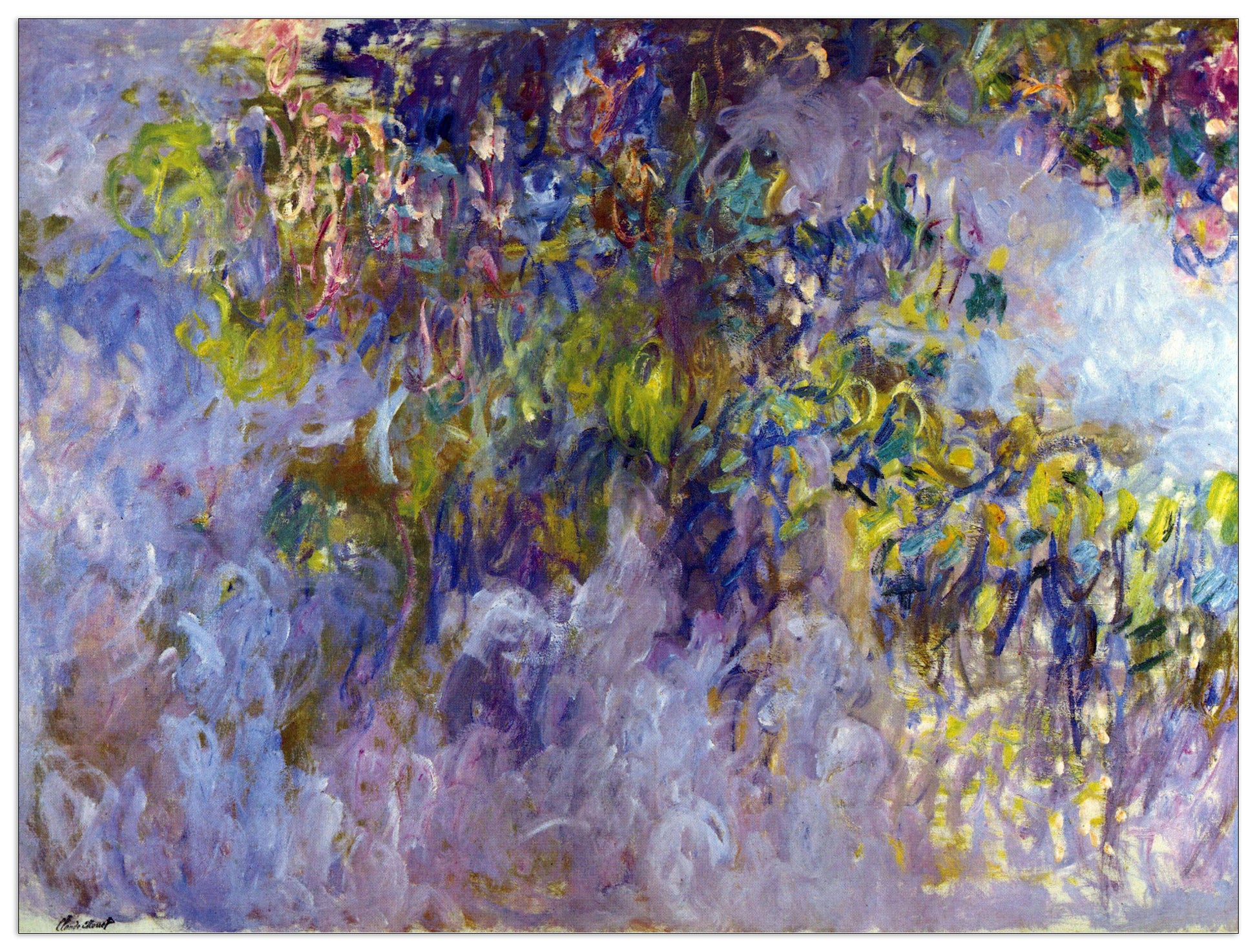 Wisteria I cm 120x90