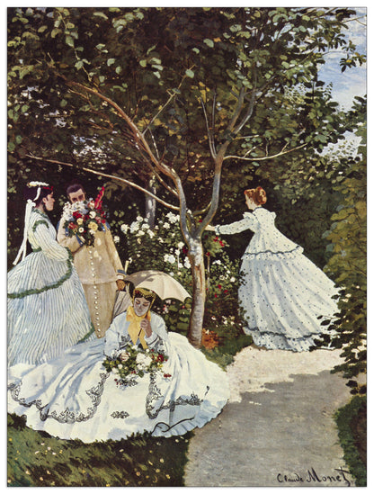 Women in the Garden cm 60x80