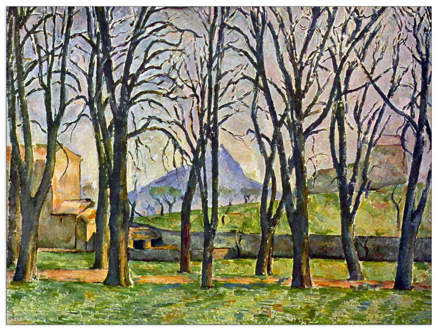 Chestnut Trees in Jas de Bouffan cm 120x90