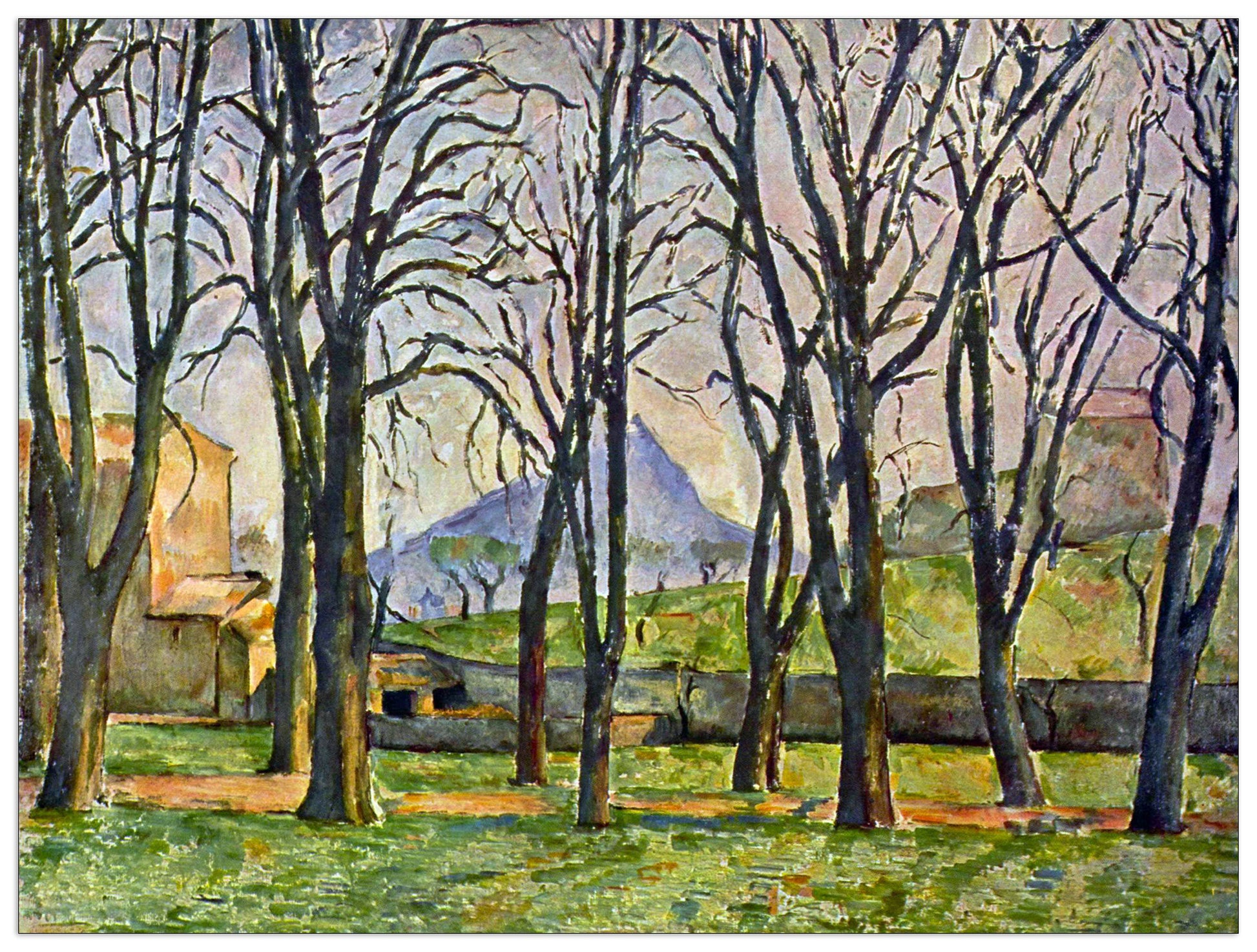 Chestnut Trees in Jas de Bouffan cm 80x60