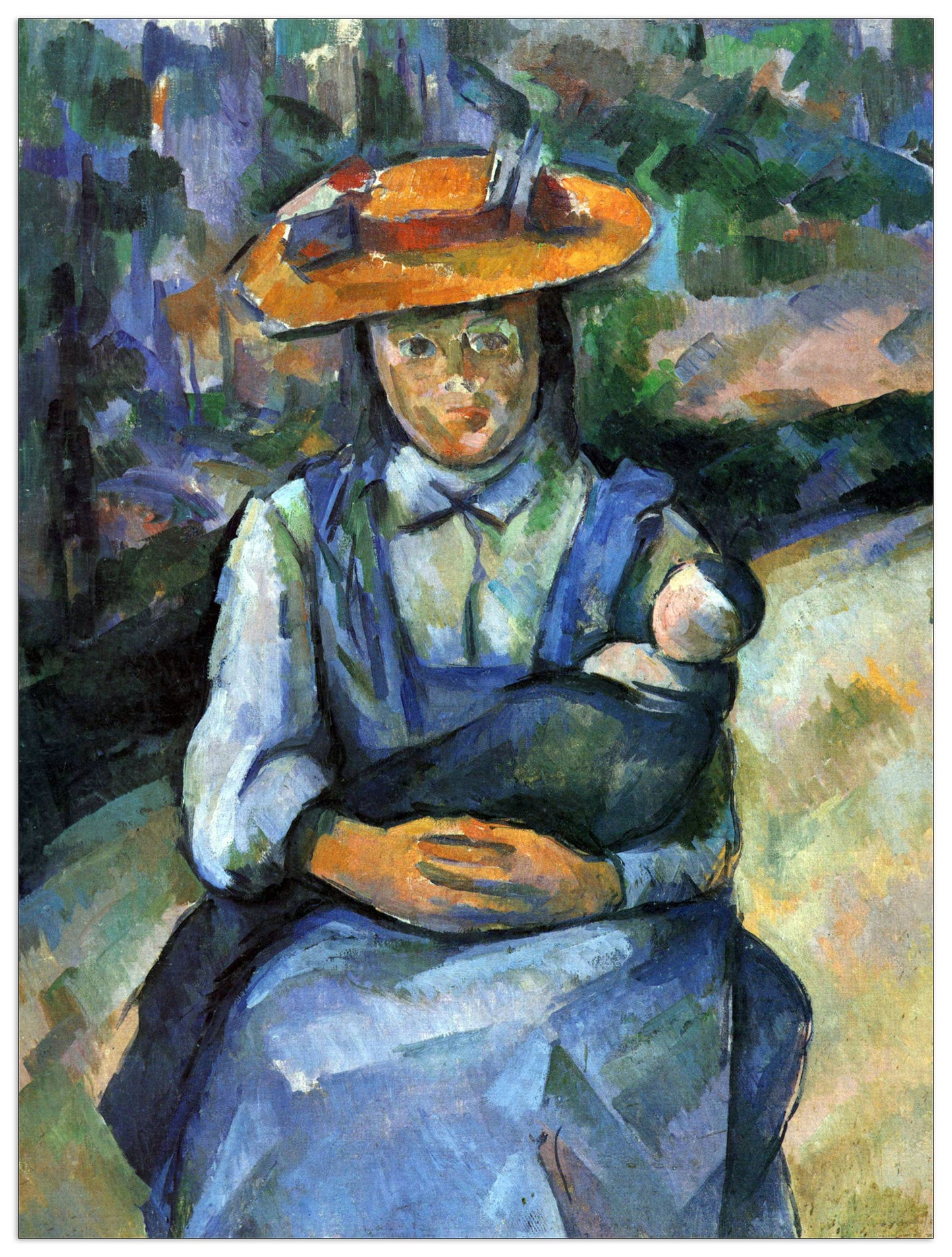Girl with Doll cm 60x80