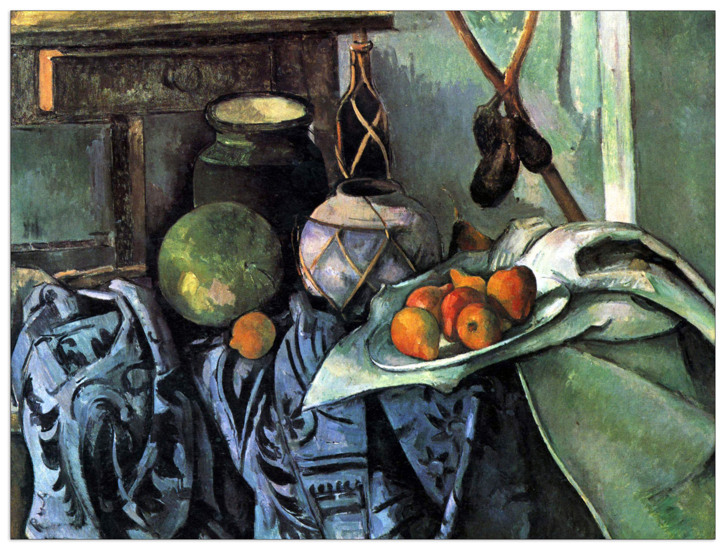 Still life with Eggplant cm 120x90
