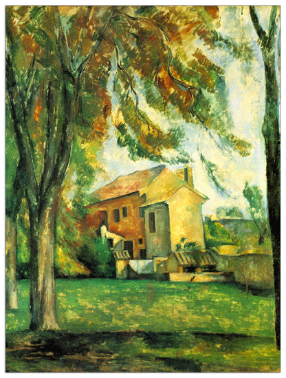 The Pond of the Jas de Bouffan in Winter cm 60x80