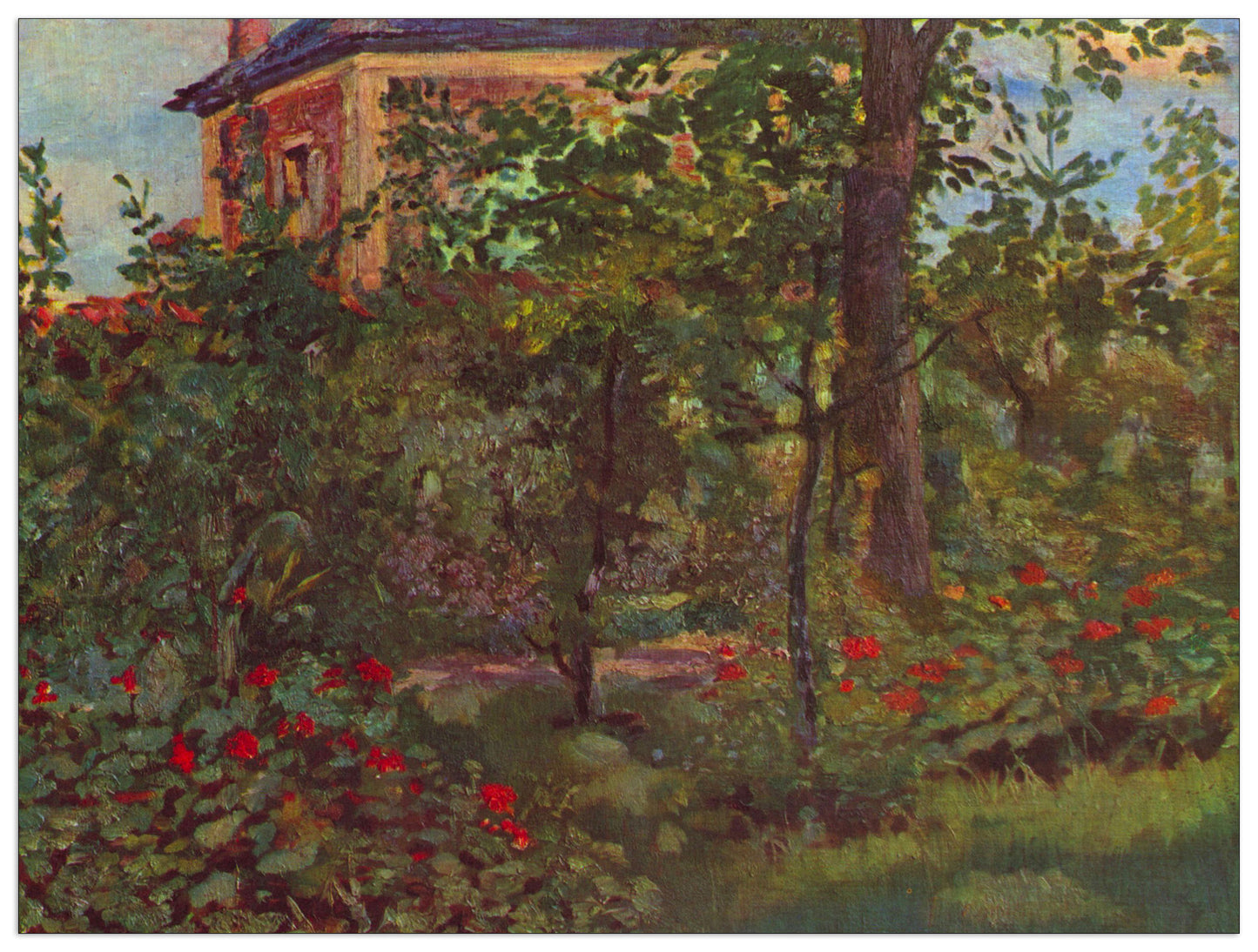 A corner in the garden of Bellevue cm 80x60
