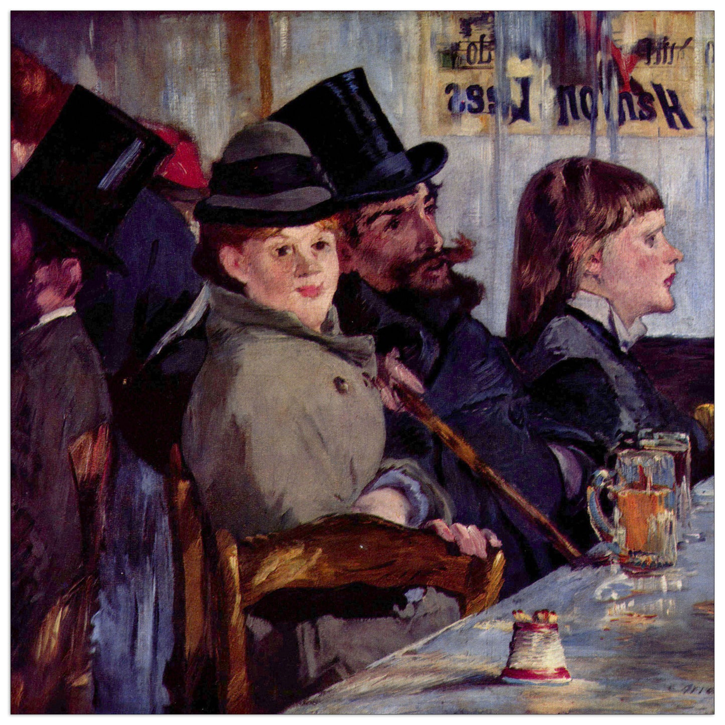 Cabaret in Reichshoffen cm 100x100