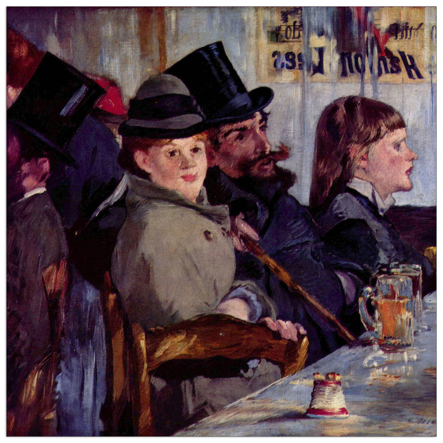 Cabaret in Reichshoffen cm 70x70