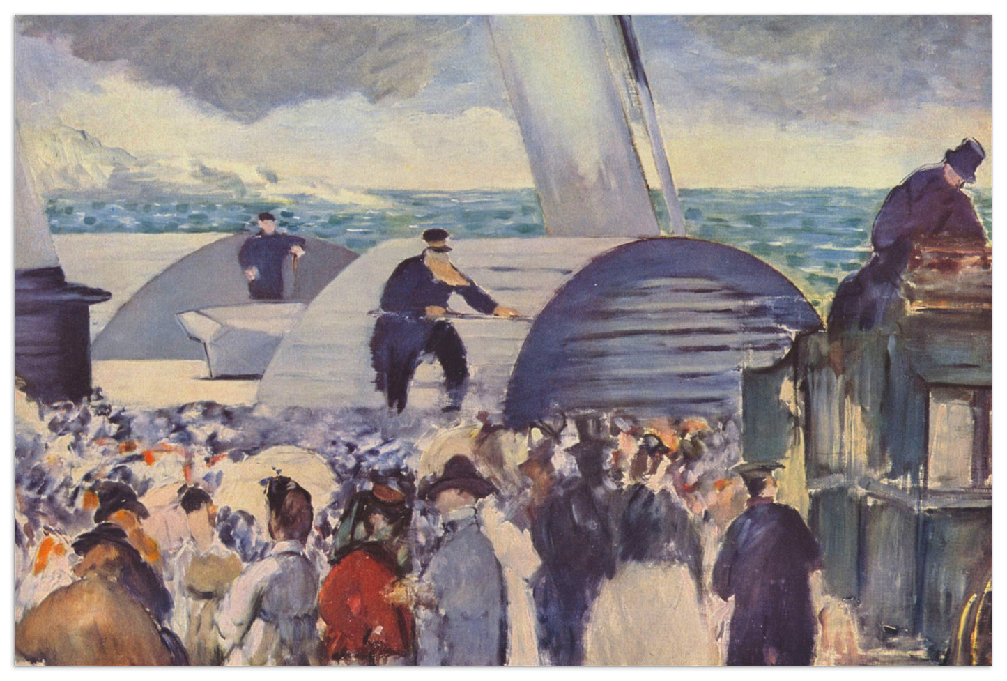 Embarkation of the Folkestone cm 135x90