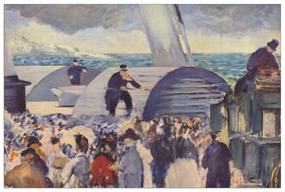 Embarkation of the Folkestone cm 135x90