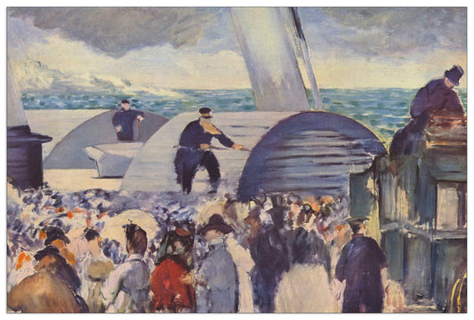 Embarkation of the Folkestone cm 135x90