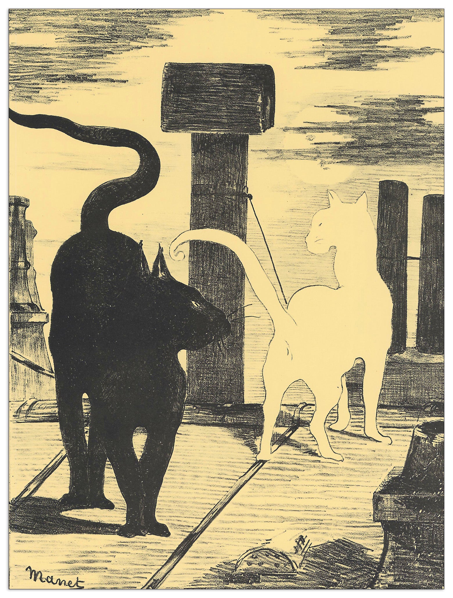 Rendevouz of Cats cm 90x120
