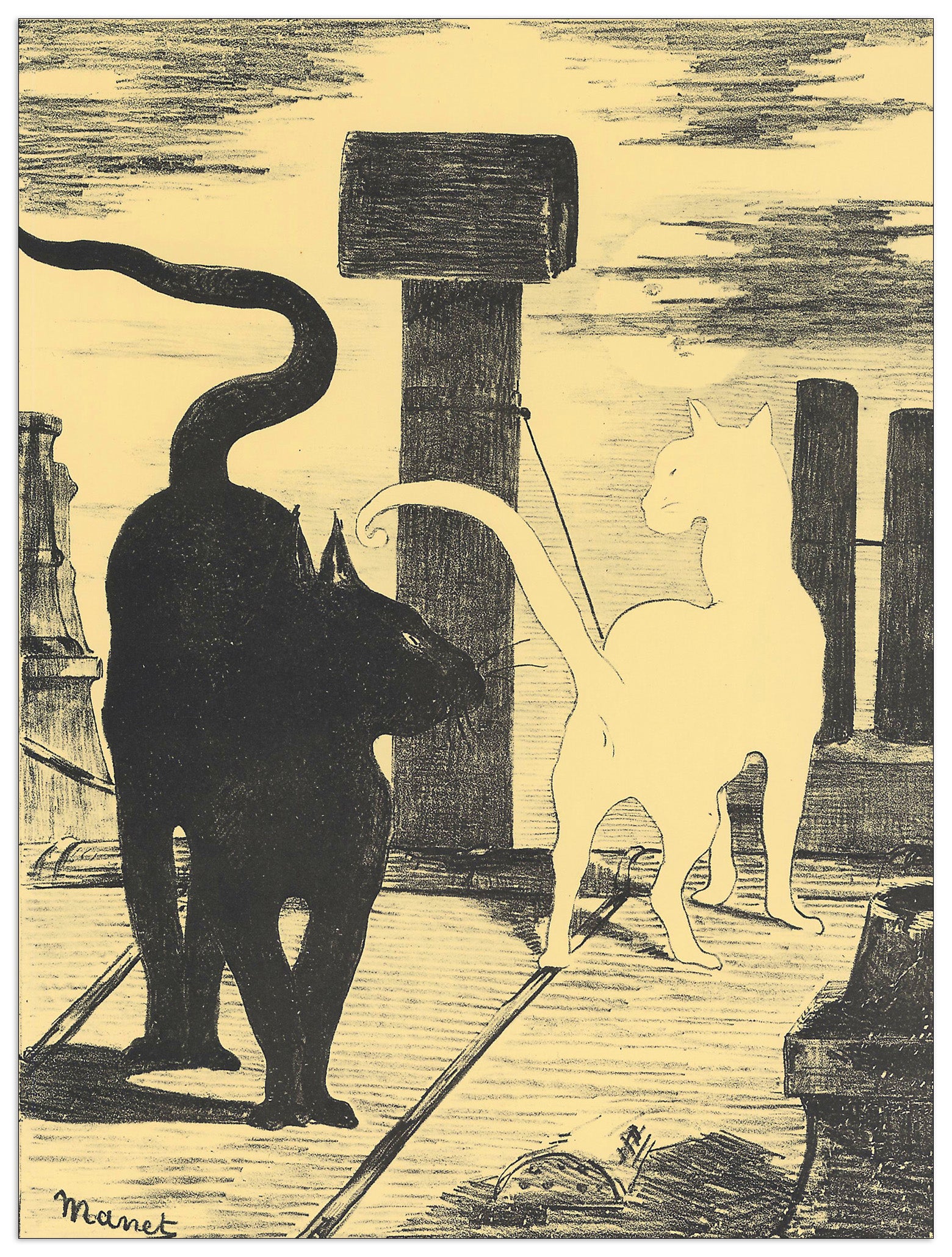 Rendevouz of Cats cm 60x80