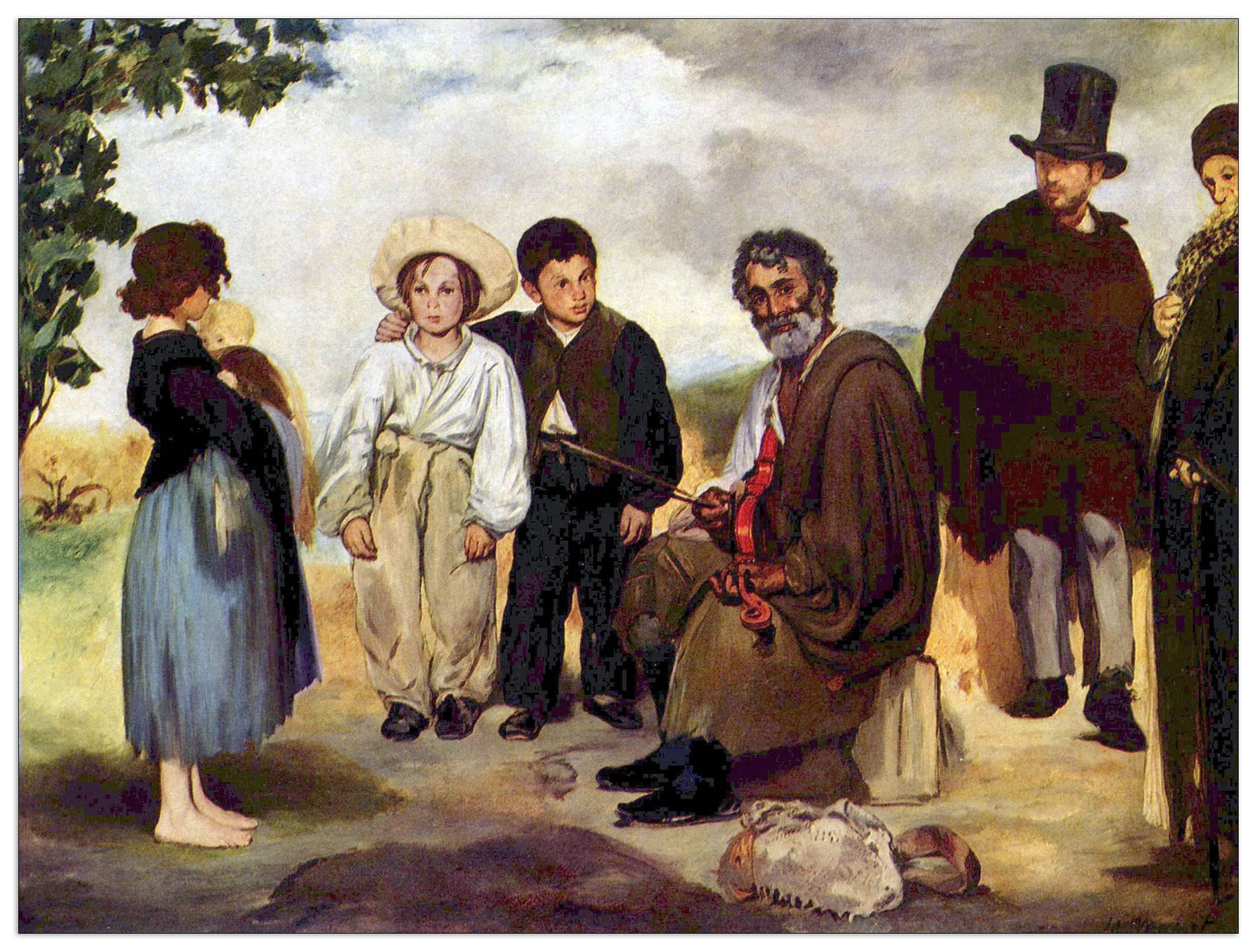 The old musician cm 120x90