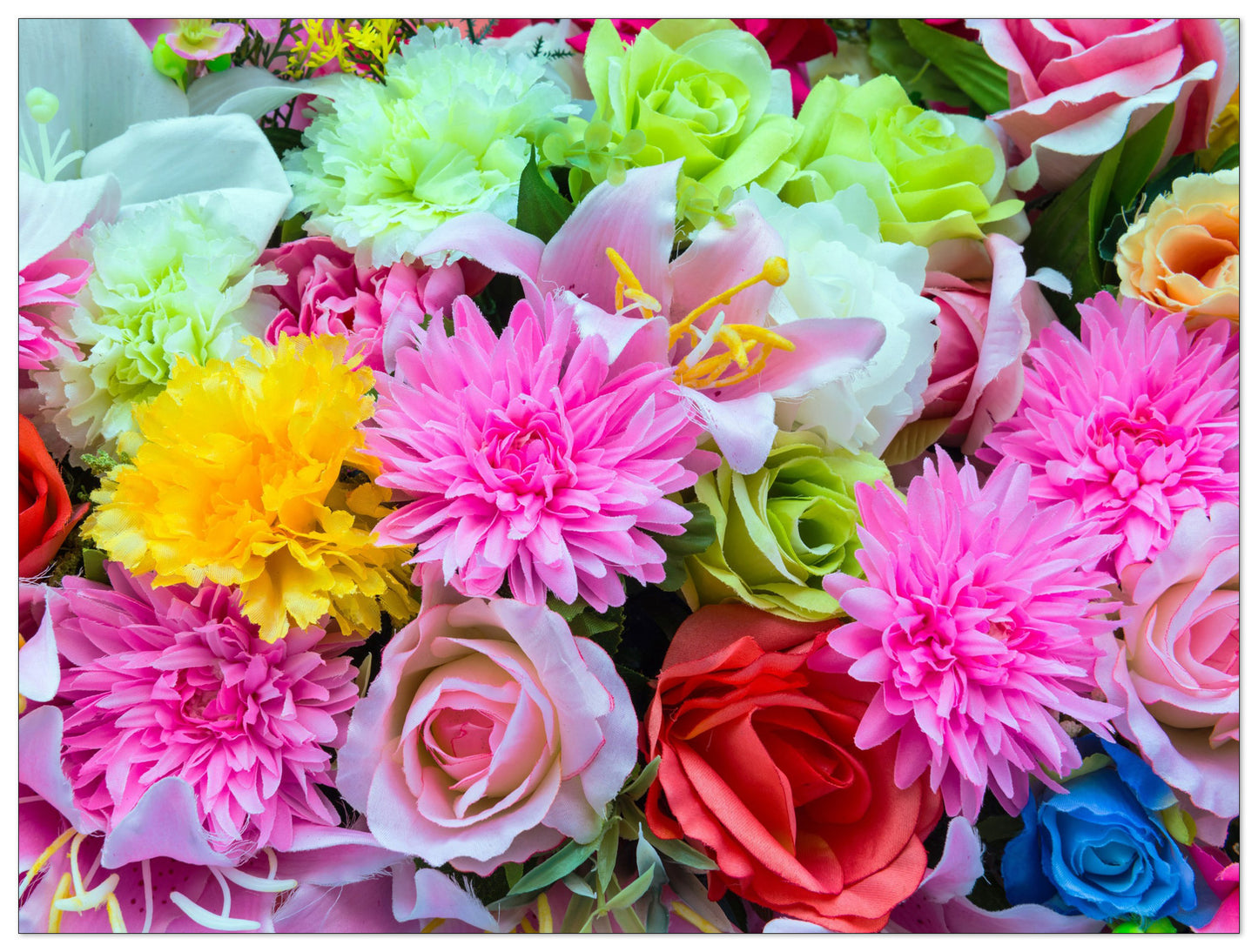 Flowers 2 cm 120x90