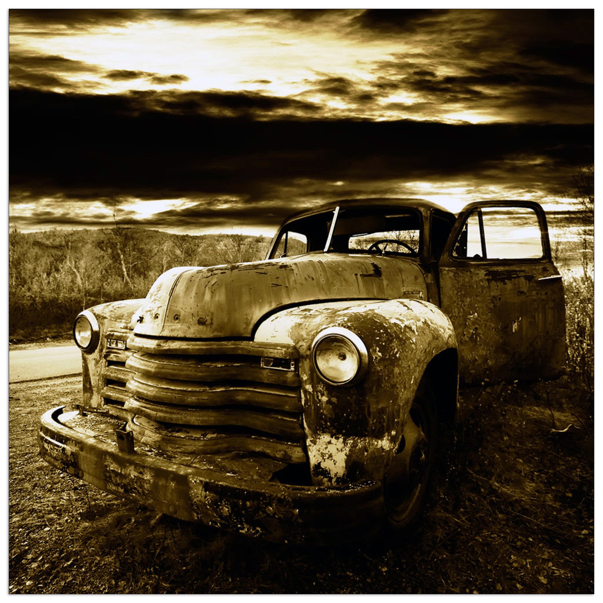 Old car cm 70x70