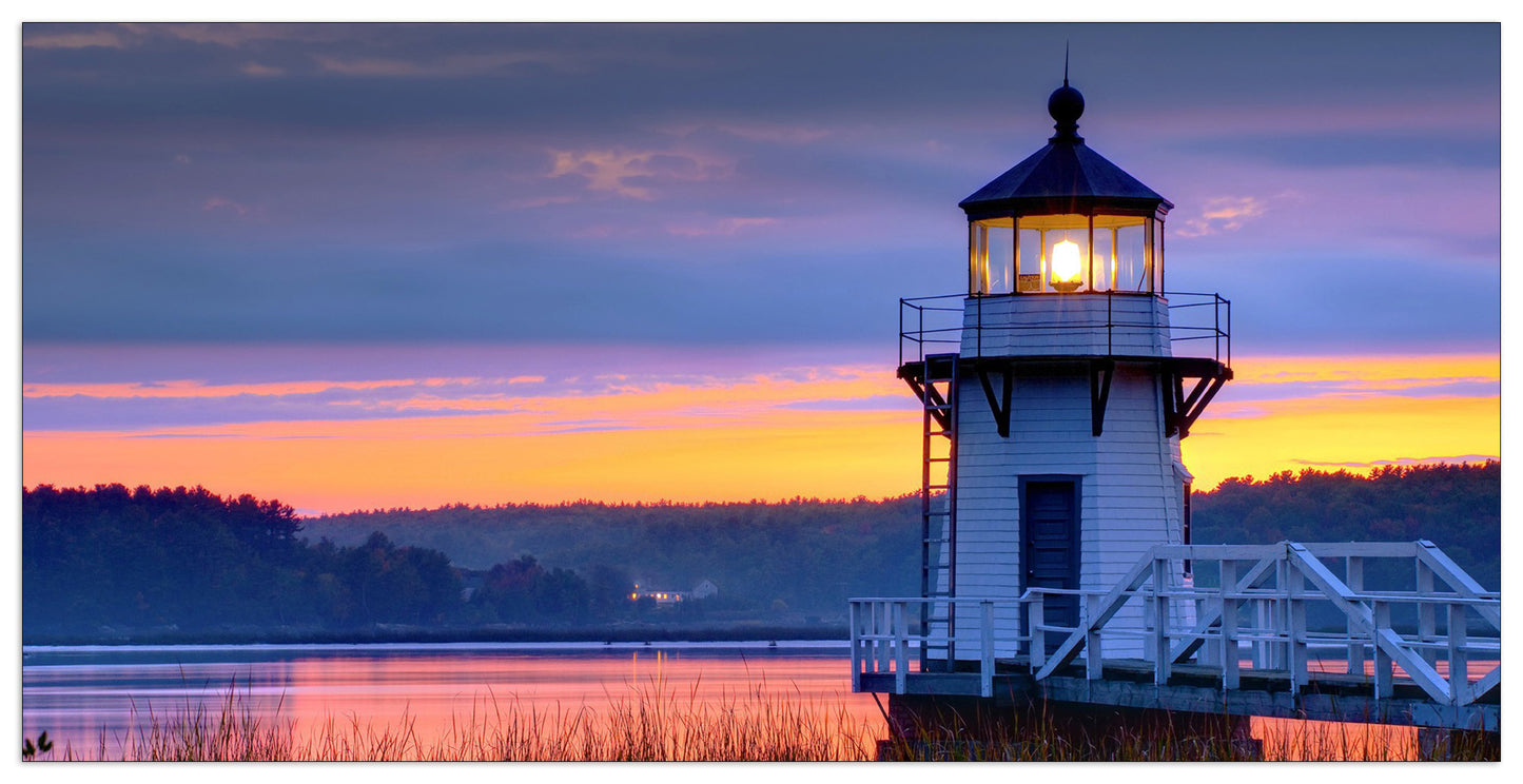 Sunrise lighthouse cm 140x70