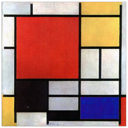 Composition 1921 cm 30x30
