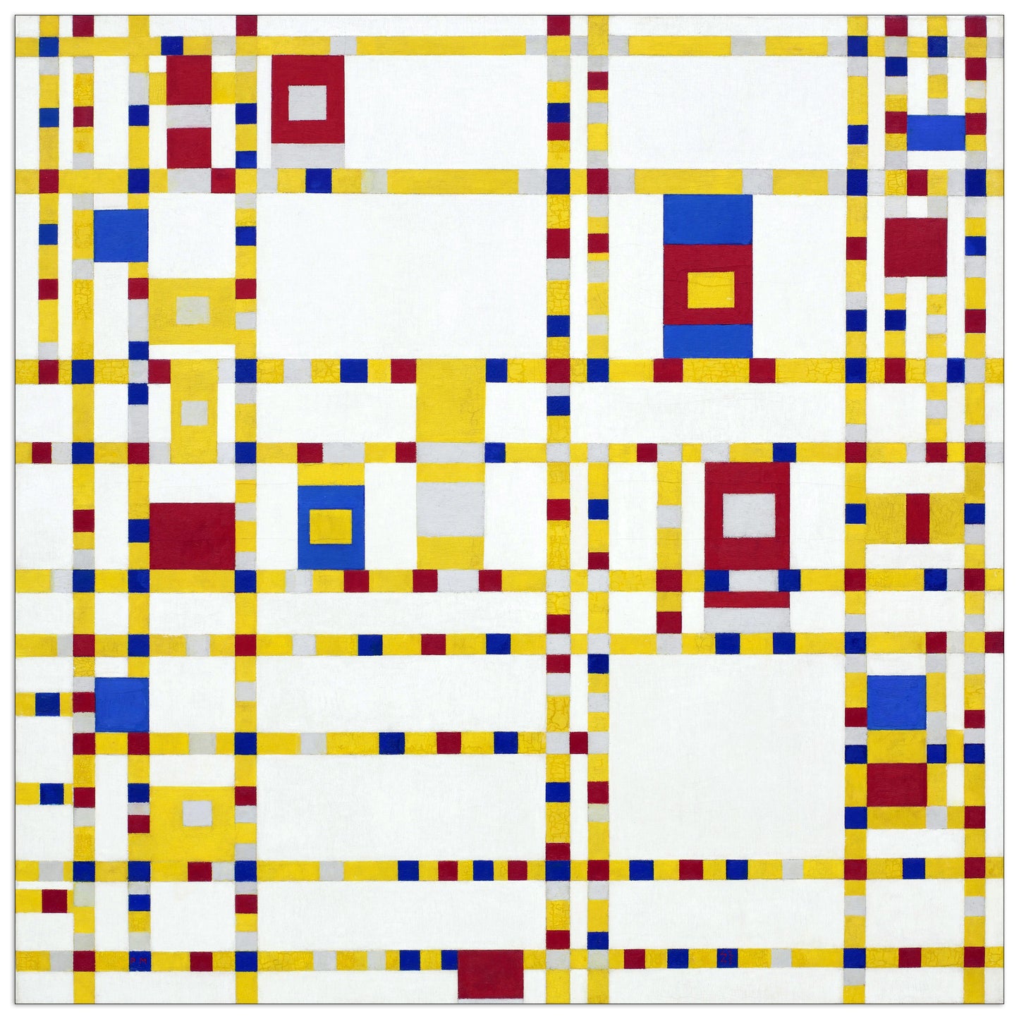 Broadway Boogie woogie cm 100x100