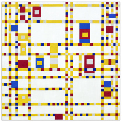Broadway Boogie woogie cm 100x100