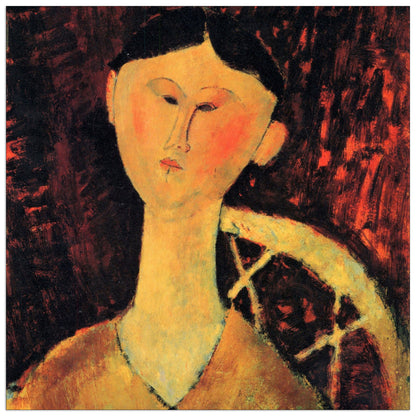 Portrait of Beatrice Hastings cm 50x50