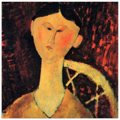 Portrait of Beatrice Hastings cm 30x30