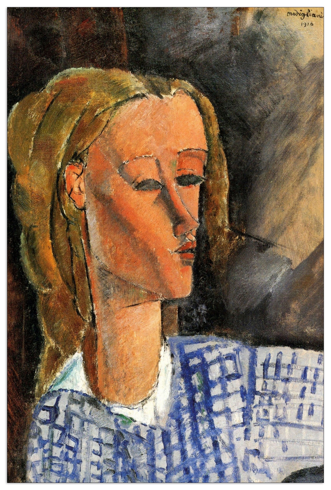 Portrait of Beatrice Hastings II cm 90x135