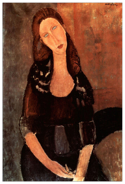 Portrait of Jeanne Hebuterne cm 60x90