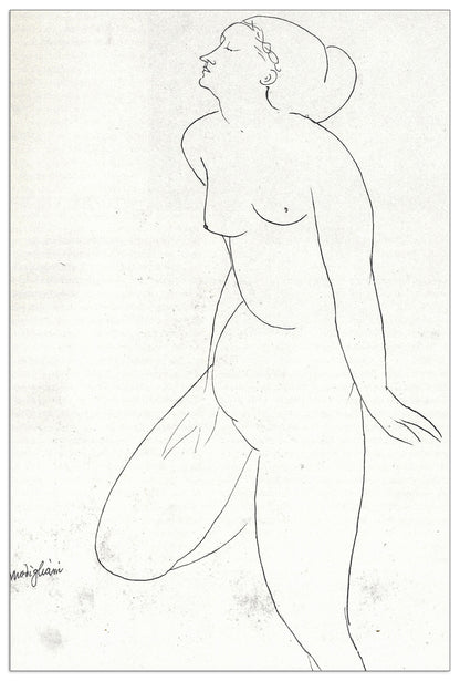 Standing Nude cm 90x135