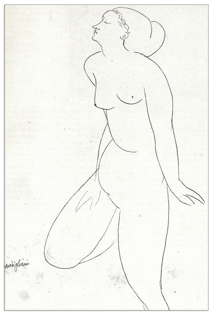 Standing Nude cm 60x90