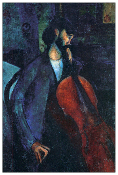 The Cellist cm 60x90