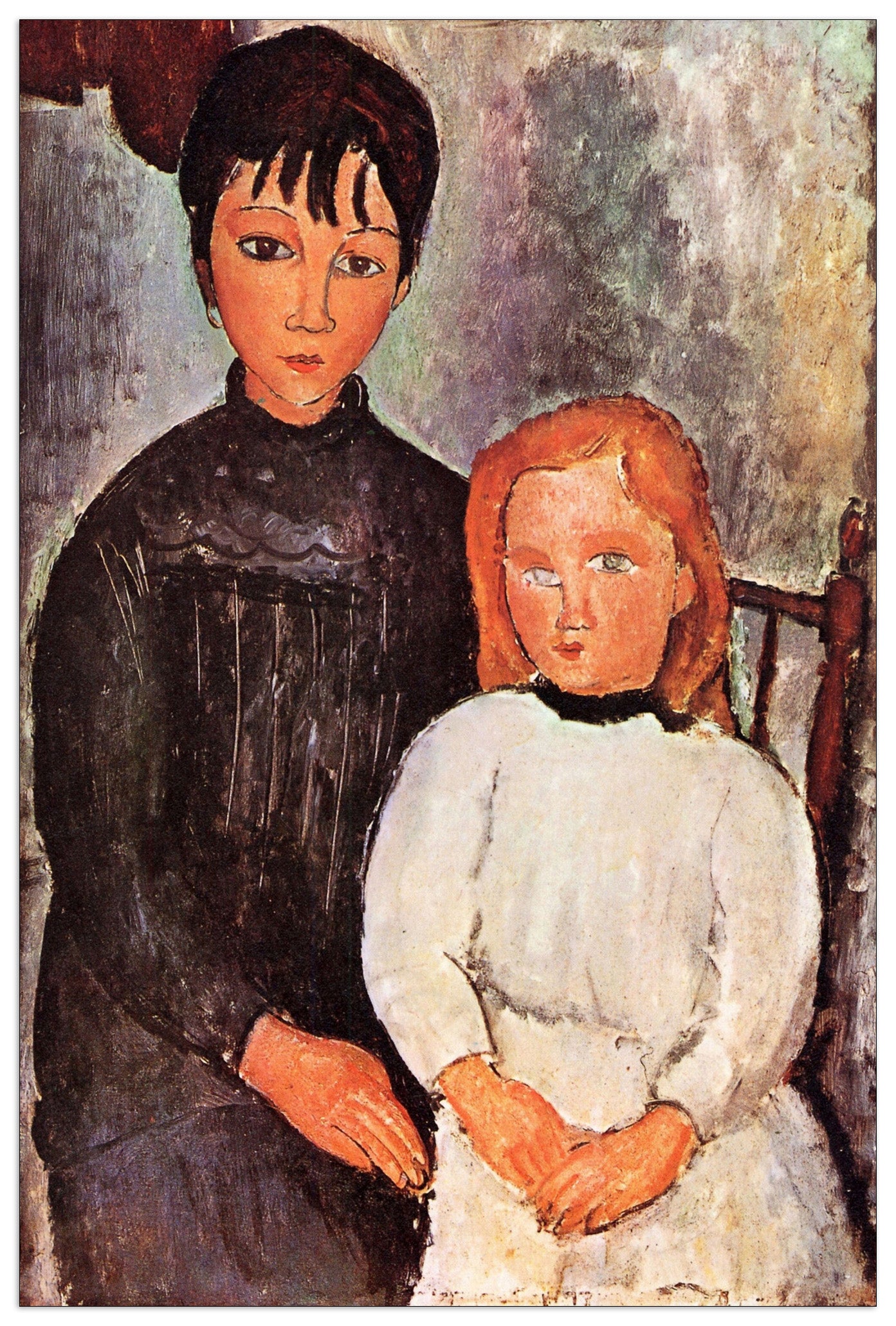 Two children cm 60x90