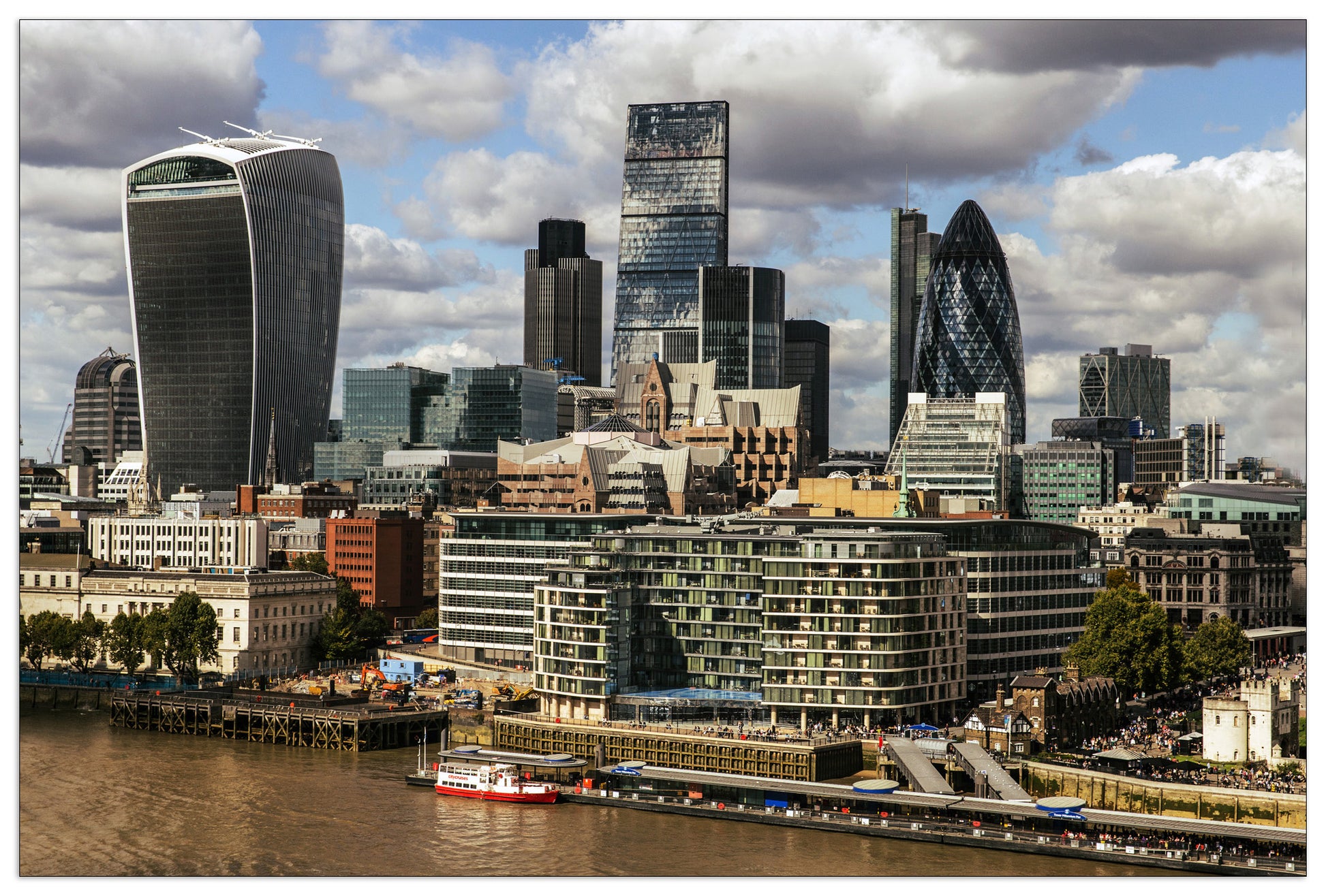 Square Mile, London cm 90x60