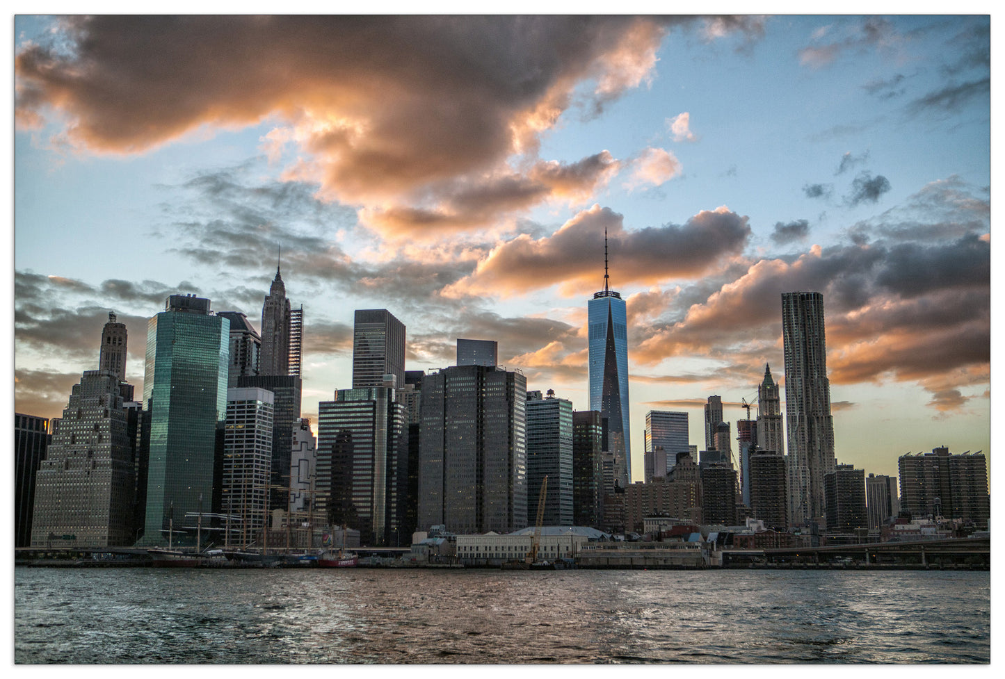 Manhattan Skyline, NYC cm 90x60