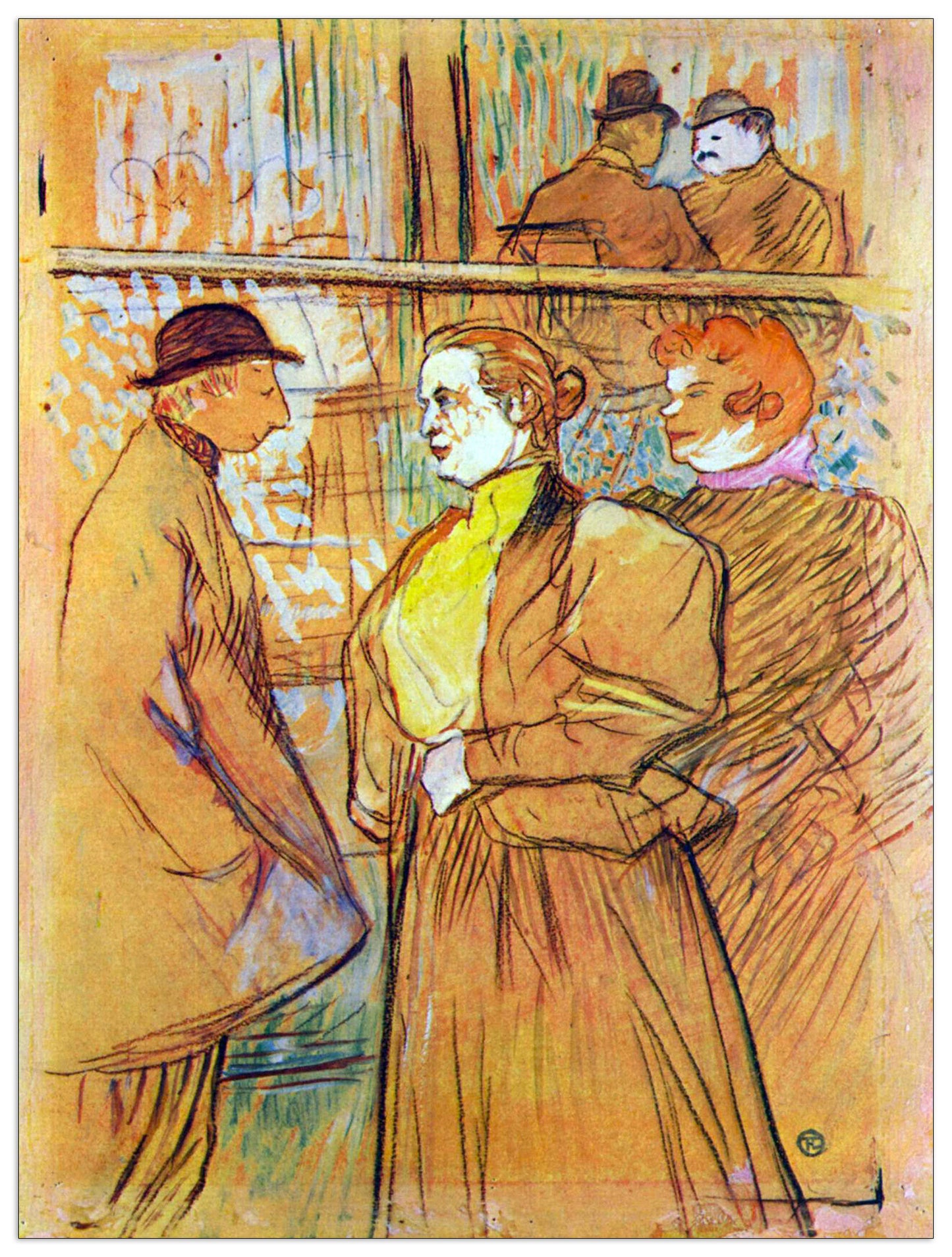 At the Moulin Rouge cm 60x80