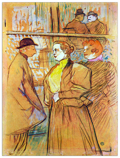 At the Moulin Rouge cm 60x80