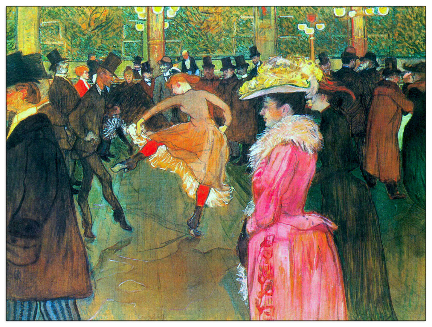 Ball in the Moulin Rouge cm 120x90