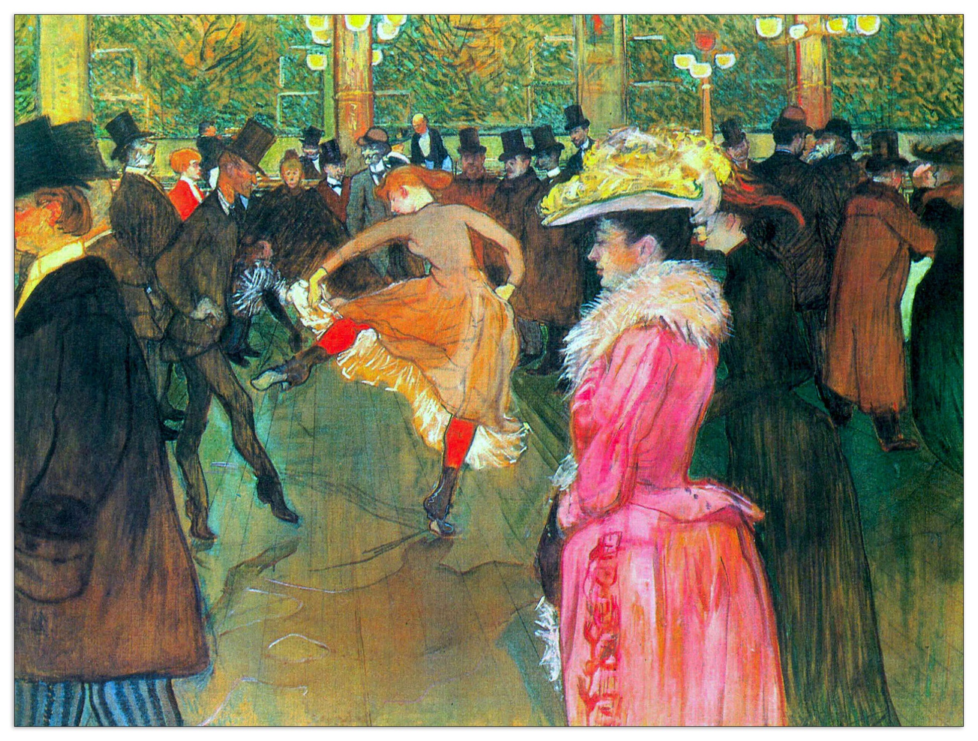 Ball in the Moulin Rouge cm 120x90