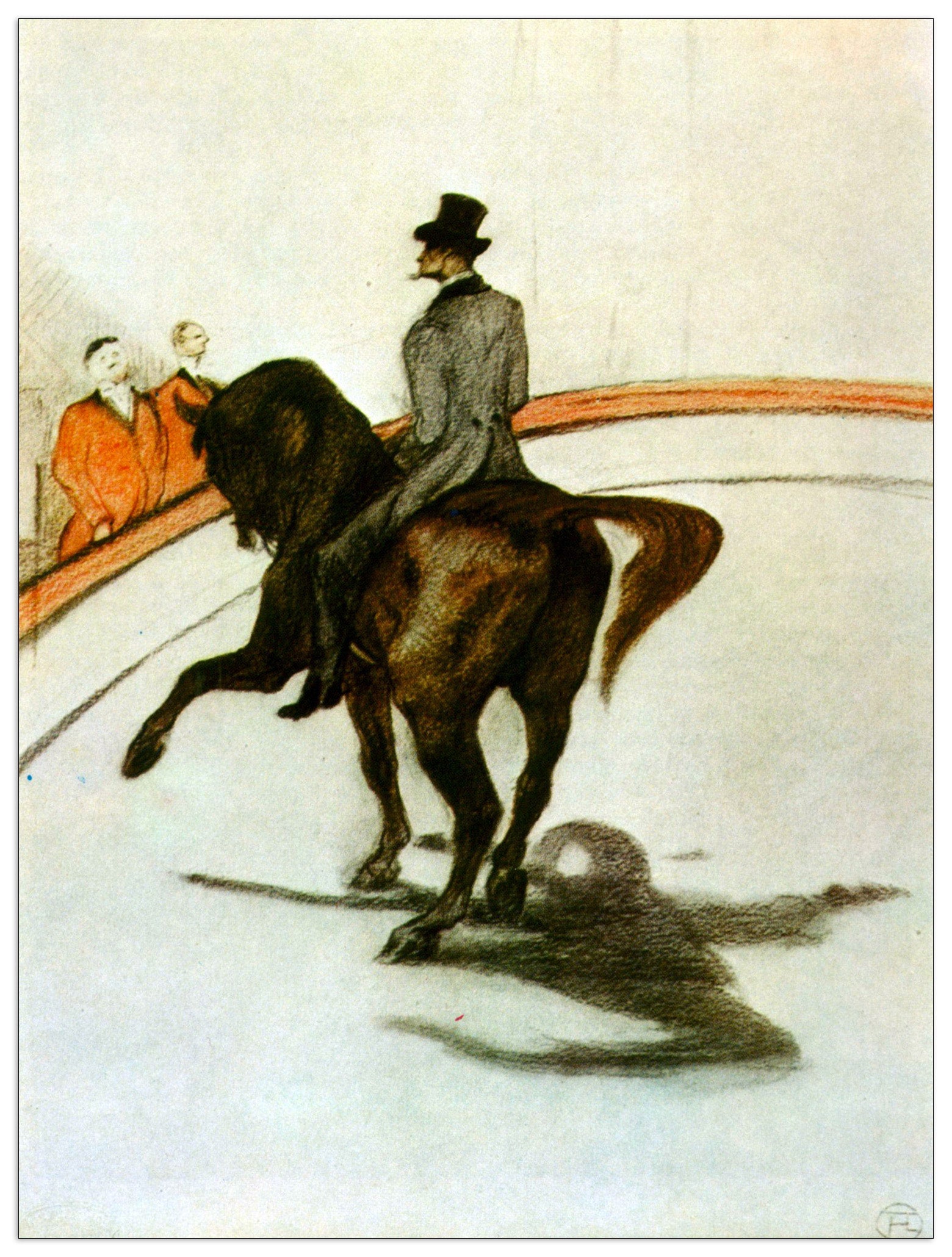 Horse in the Ring cm 90x120