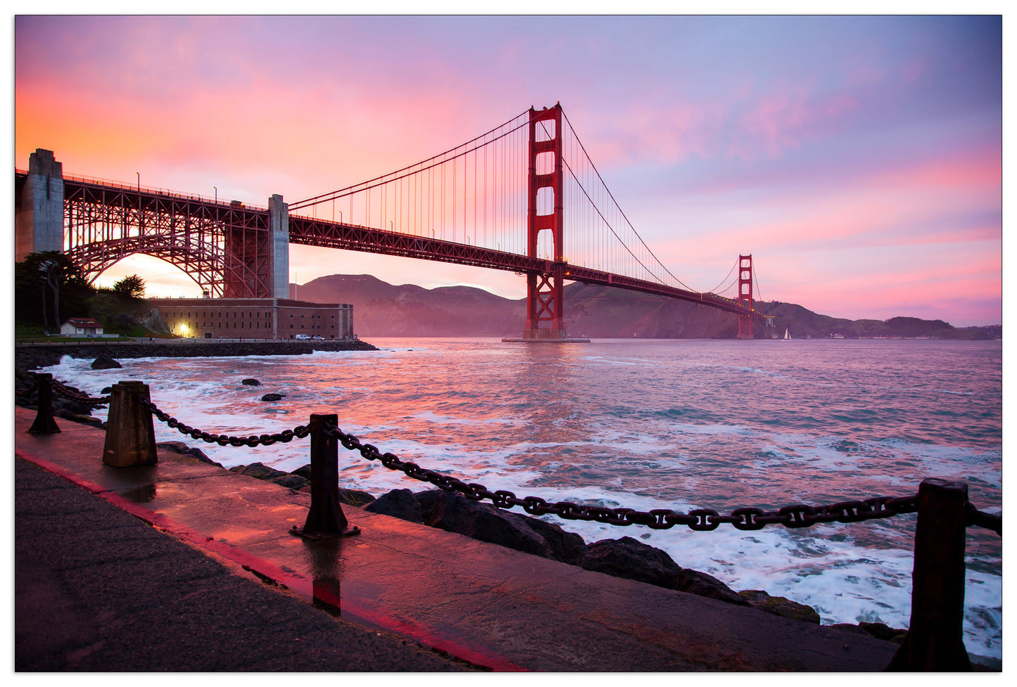 San Francisco Golden Gate cm 90x60