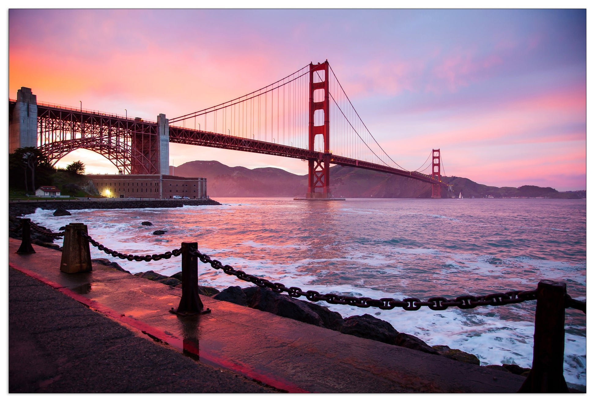San Francisco Golden Gate cm 90x60