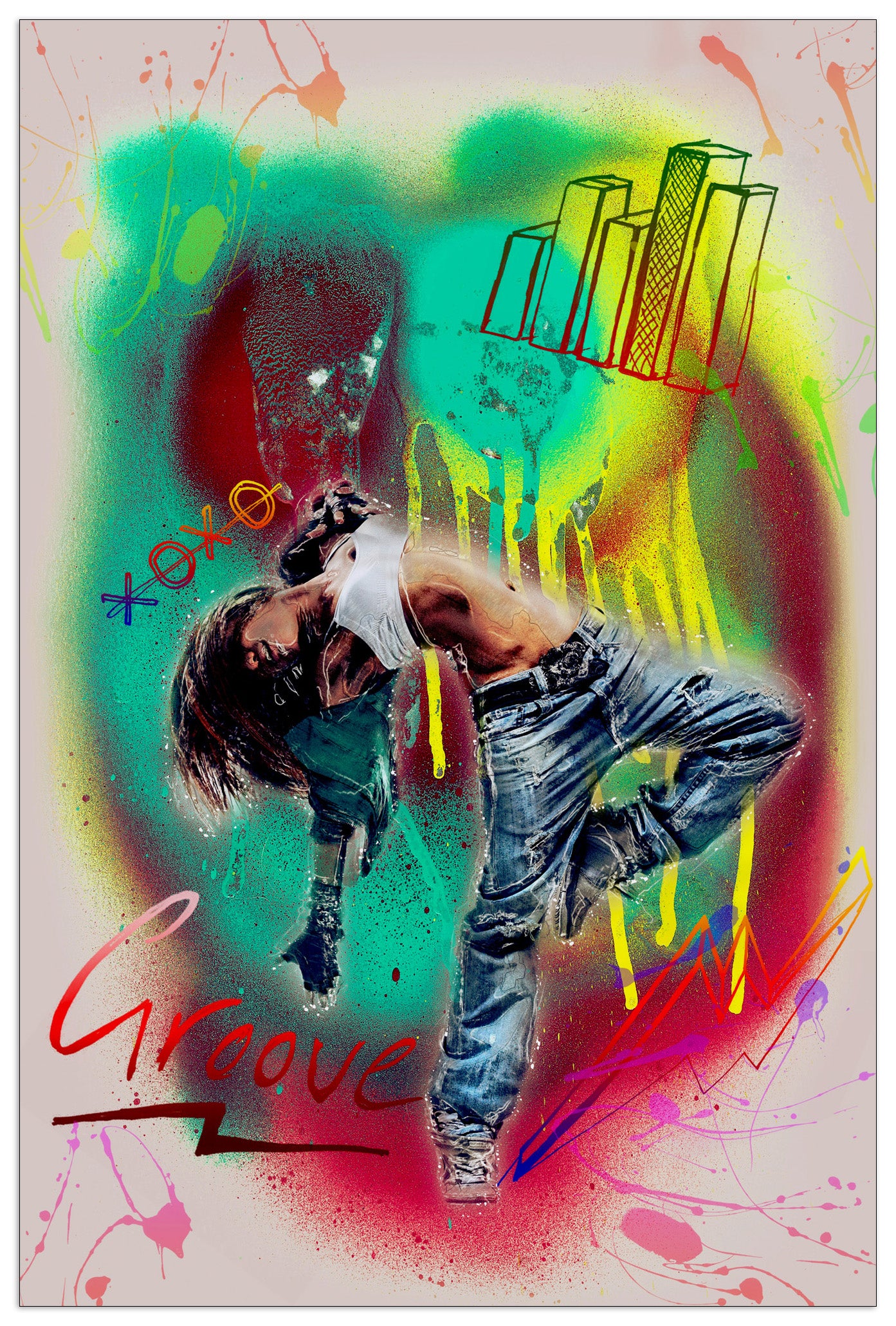 Street art cm 60x90